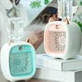 thumbnail image 4 of Mini Portable Ac Unit with Water Bottle, 2025 Newly Upgrade Portable Misting Mini Air Conditioner Fan, 3-Speed Adjustable USB Personal Air Conditioner Fan & Humidifier, 4 of 7