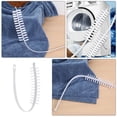 thumbnail image 3 of COMPUKAS 2Pcs Dryer Brush Vent Cleaner Long Handle for Home Use White ABS, 3 of 8