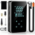 thumbnail image 1 of Tire Inflator Portable Air Compressor 16L/min 150 PSI Air Pump With Touch Screen/Gauge/Light For Bike Ball, 1 of 9