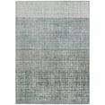 thumbnail image 3 of HomeRoots 621988 3 x 5 ft. Aqua & Gray Geometric Washable Transitional Indoor & Outdoor Rectangle Area Rug, 3 of 9