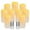 Outdoor Waterproof Candle - 9Pack, variant on 2 Pack Outdoor Plastic flameless Candles with Remote Control and Timer, LED Flickering Battery Operated Electric Pillar Candles (D3 xH5.5) for Camping, Weddings, Home Decoration