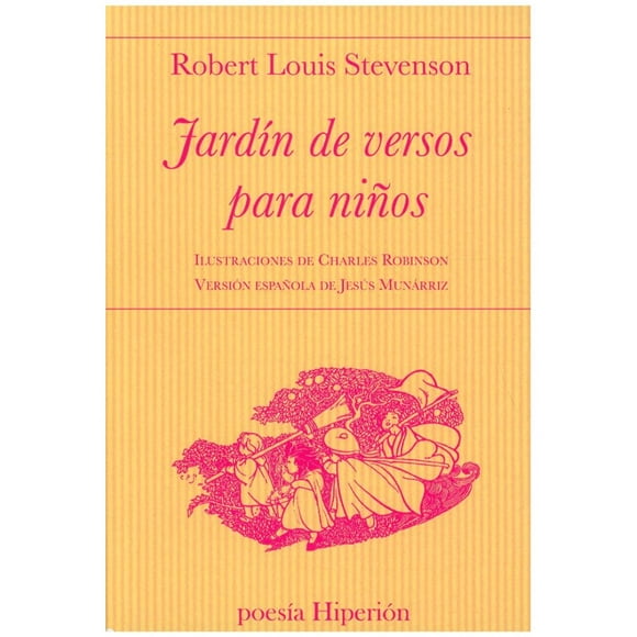 Libro Jardin De Versos Para Niños Tapa Blanda, Autor Robert Louis Stevenson, Editorial Hiperion
