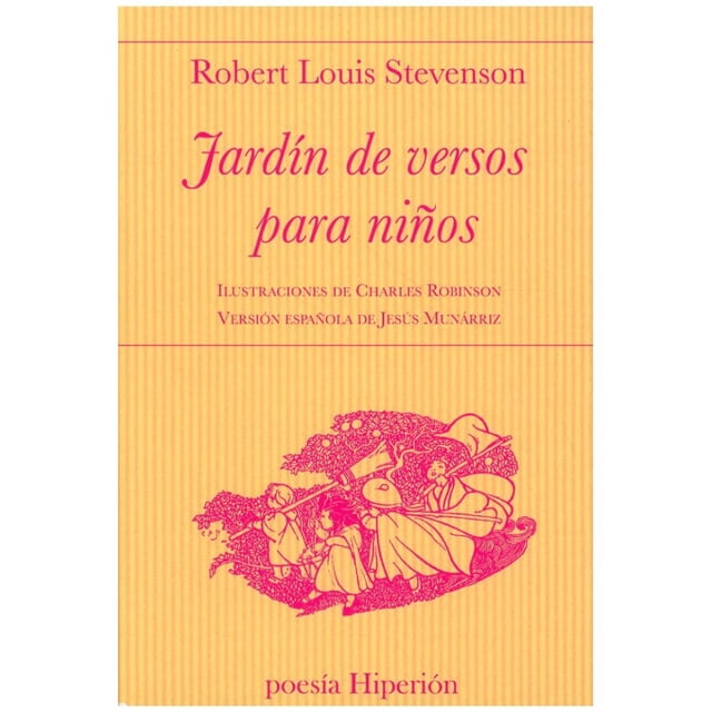 Libro Jardin De Versos Para Niños Tapa Blanda, Autor Robert Louis Stevenson, Editorial Hiperion