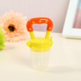 thumbnail image 3 of Chupete de bebé seguro para alimentación de pezón para niños con leche de comida de fruta portátil (Amarillo M) Tmvgtek Para estrenar, 3 of 6
