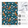 thumbnail image 3 of 2 Pcs Funny Kitchen Towels,Boxer Dog Pitbull Terriers Dog and Sushi Microfiber Dish Towels,Kitchen Tea Towels,Kitchen Towel Set (18" X 26"), 3 of 3