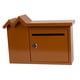 thumbnail image 2 of Buzón de almacenamiento de correo, caja contenedor de placa galvanizada versátil a prueba de herrumbre con cerradura para decoración de habitación y, 2 of 8