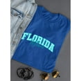 thumbnail image 3 of Retro College Style Florida T-Shirt Women -Image by Shutterstock, Female 5X-Large, 3 of 4