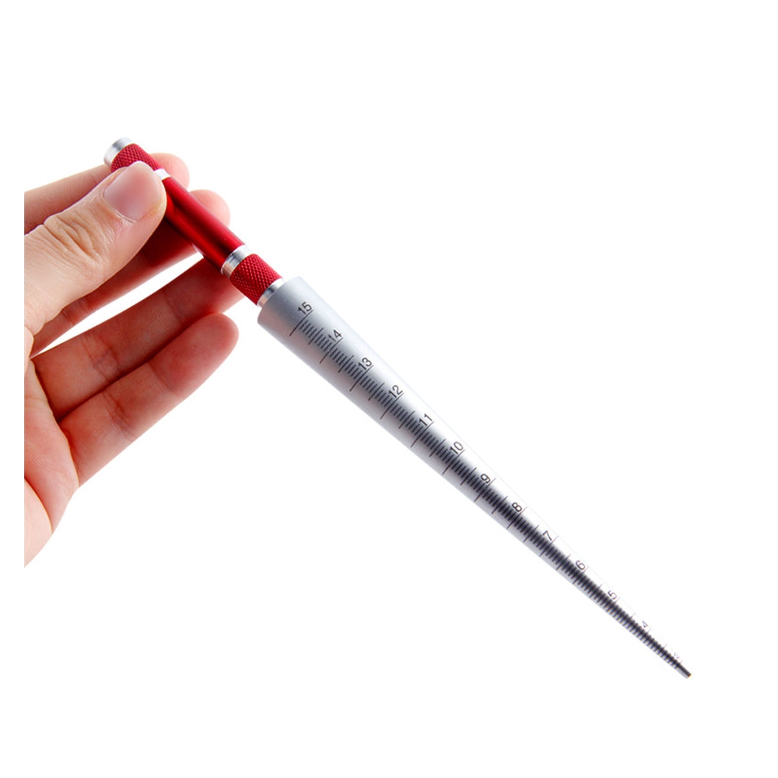 Feeler Gauge 3-15mm Round Taper Metric Inner Diameter Gauge For Small Gap Hole ,Easy to Operate