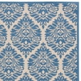 thumbnail image 4 of SAFAVIEH Martha Stewart Geometric Indoor/Outdoor Area Rug, Cream/Blue, 6'7" x 9', 4 of 5