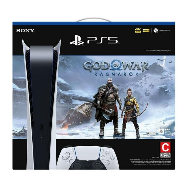 Consola Digital PlayStation 5 con God of War Ragnarok
