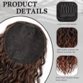 thumbnail image 4 of Ponytail Extension for Black Women Drawstring Ponytail Long Curly Wavy Ponytail 20Inch Synthetic Clip in Ponytail Hair Extensions, 4 of 7