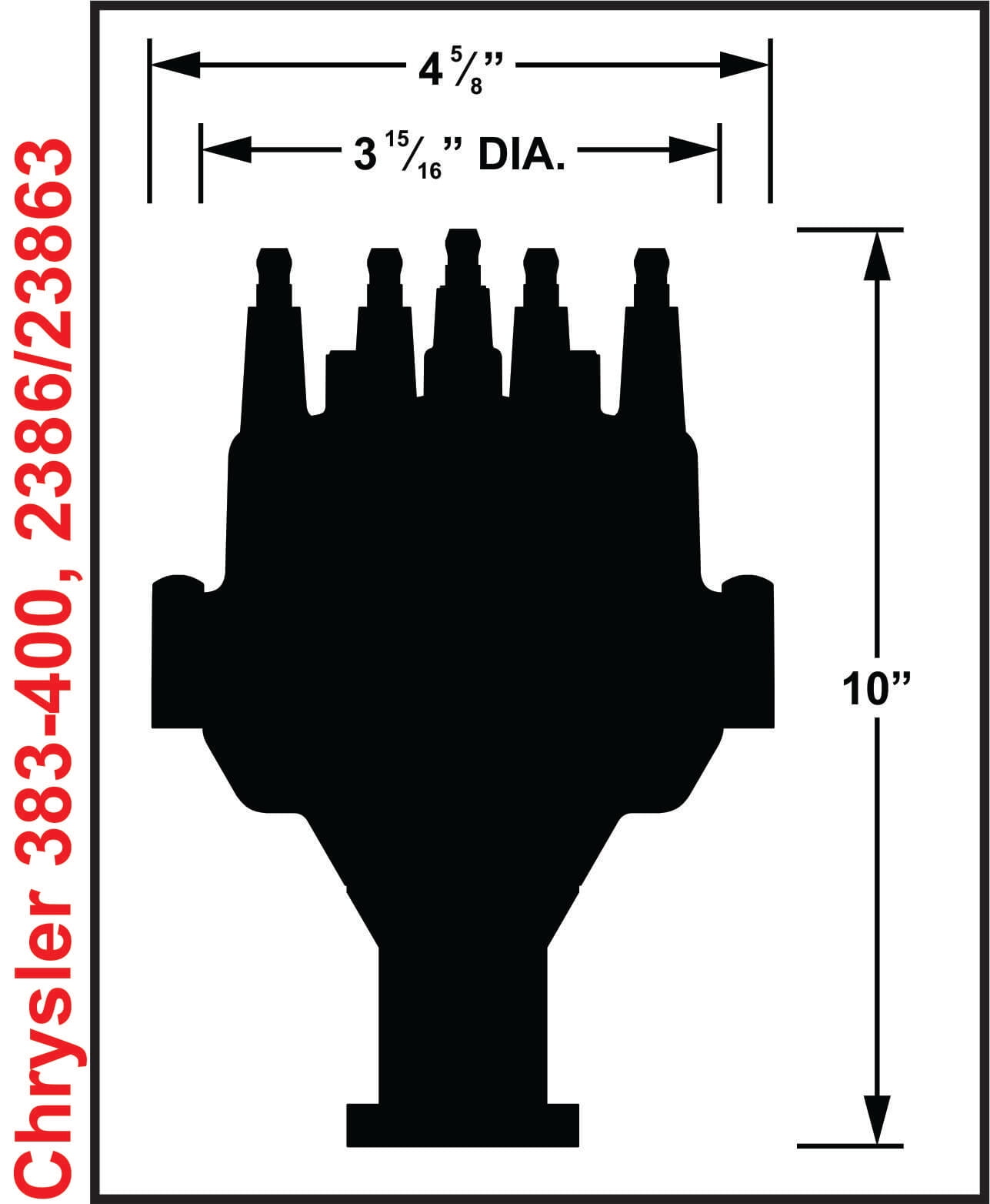 MSD 2386 Distributor