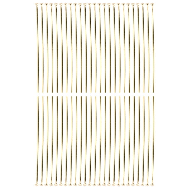 Wchiuoe 50x Stainless Steel Flat Head Pins Jewelry Craft Beading Making DIY Accessories