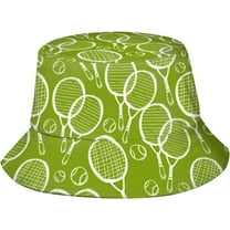 Tennis Balls Bucket Hat Unisex Print Tennis Hat for Men Women Teenagers