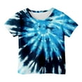 thumbnail image 3 of WOYY Little Boys Tie Dye Short Sleeved T-Shirt Casual Active T Shirt, Sizes 3-13 & Husky, 3 of 3
