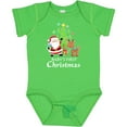 thumbnail image 3 of Inktastic Baby's 1st Christmas with Santa Reindeer and Tree Boys or Girls Baby Bodysuit, 3 of 5