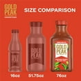 thumbnail image 5 of Gold Peak Unsweetened Black Iced Tea Drink, 76 fl oz bottle, 5 of 10