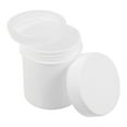 thumbnail image 1 of Vacío Plástico Pintura Cubo 0.04 -Galón/150mL Sello Almacenamiento Contenedor con Sellado Tapa Blanco 5 Piezas, 1 of 6