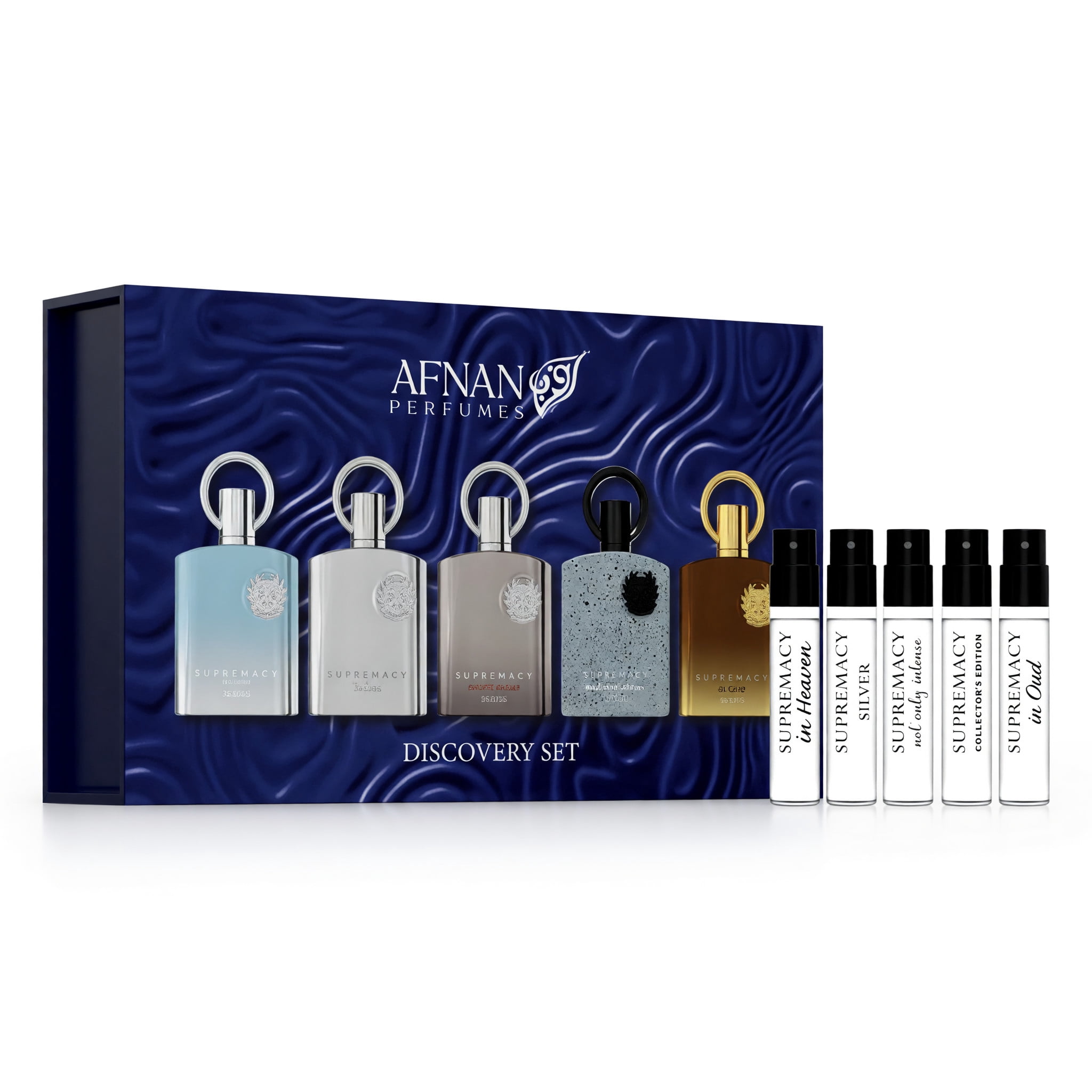 Afnan, 9 PM by Afnan, 3 Piece Gift Set for Men, 6 x 6 x 4