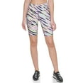 thumbnail image 3 of DKNY Women's Sport Printed High Waist 9 Bike Shorts Black Size Small, 3 of 4