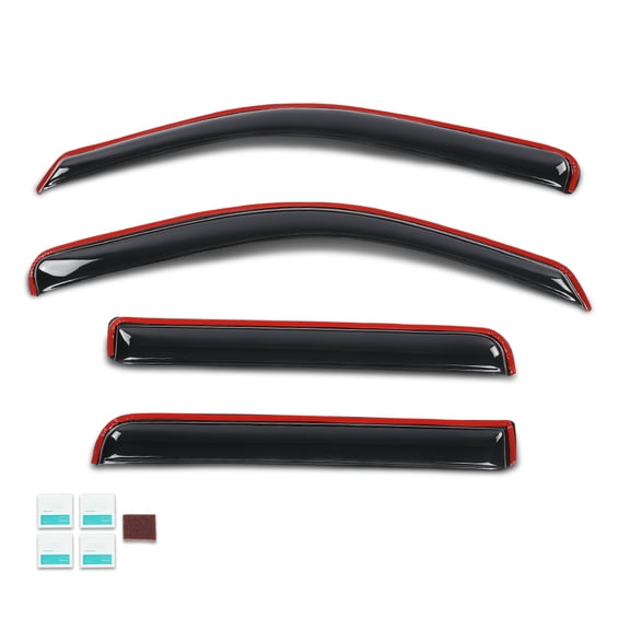 4PC AVS Ventvisor In-Channel Window Deflectors Fit For 2022-2025 Nissan Frontier