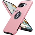 thumbnail image 1 of MYKOMI for Google Pixel 9a Case, Dual Layer Military Grade Protection, Shockproof Cover with Metal Ring Holder Stand Kickstand, Slim Fit Protective Phone Case for Google Pixel 9A, 1 of 7
