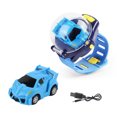 thumbnail image 3 of Mini Control Remoto Btafrte 2.4G Reloj Pulsera Coche Carreras 4CH RC Vehículo Azul, 3 of 9