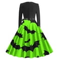 thumbnail image 3 of Dress for Women,Long Sleeve Dress for Women,Womens Fashion Casual Printing Long Sleeve Round-Neck Dress,Long Sleeve Dress,Casual Dress for Women, 3 of 3