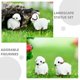 thumbnail image 4 of Mini Resin Sheep Ornaments for Fairy Garden Decor 30Pcs Tiny Sheep Statues, 4 of 5