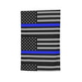 thumbnail image 5 of Distressed Police Style Flag Double Sided Garden Flag for Indoor Outdoor Decorations 12.5 * 18 Inches Sharp Corner, 5 of 7