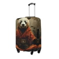 thumbnail image 2 of Cauagu Jungle Meditating Panda Print Travel Luggage Cover,Travel Dust-proof Suitcase Cover Softside Suitcase Protector for 18-32inch,Not Included Suitcase, 2 of 8