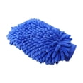 thumbnail image 2 of Double Sided Chenille Car Wash Mitt, Cleaning Glove for Auto Detailing, Soft Wash Mitt for Home Car Care, Gentle on Paint Surfaces 10x7 Inch Blue, 2 of 4