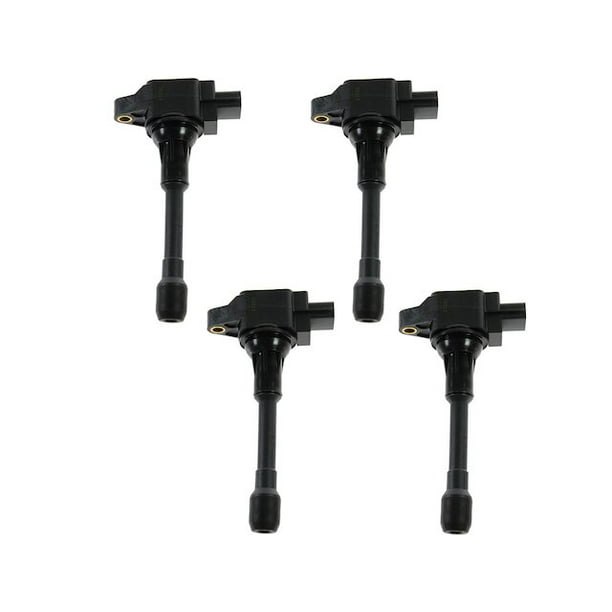 Ignition Coil Set 4 Piece Compatible with 2008 2019 Nissan Rogue