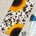 thumbnail image 2 of Cow and Sunflower Beach Towel Oversized Quick Dry Bath Towels Gift Thick Sand Free Beach Towels for Kids Adult Travel Pool Swimming Camping, 2 of 6
