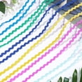 thumbnail image 6 of 54.7Yards RIC Rac Wavy Bending Ribbon Rick Rack Webbing Edge Fringe Trim Curved Lace Dress Accessories, 6 of 9