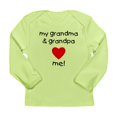 thumbnail image 1 of CafePress - My Grandma & Grandpa Lo Long Sleeve Infant T Shirt - Long Sleeve Infant T-Shirt, 1 of 1