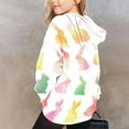 thumbnail image 7 of Riecok Kids Hoodies Sweatshirt Easter Long Sleeves Round Neck Hooded Sweatshirts for Boys Girls Winter Casual Printing Toddler Pullover Sweatshirt with Pocket Multicolor 9 Years, 7 of 7