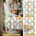 thumbnail image 5 of Easter and Checkered Squares Multicolor Pattern Round Tablecloth 60", Wrinkle-Resistant Wipeable Cover for Kitchen, Dining, Picnic & Patio, 5 of 6