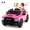 Pink, variant on Gymax 24V 2 Seater Ride on Truck w/Remote Control 3 Speeds Bluetooth LED Headlight Pink