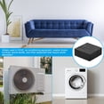 thumbnail image 5 of Unique Bargains Square Vibration Isolation Mats 1.97 ' x 1.97 ' x 0.8', Black 4Pcs, 5 of 5