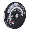 thumbnail image 1 of Fireplace Thermometer, Heat Resistant 0500℃ Stove Thermometer Prevent Overheating Easy to Install for Bedroom, 1 of 7
