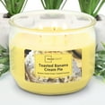 thumbnail image 4 of Mainstays Toasted Banana Cream Pie Scented 3 Wick Candle, 11.5 oz., 4 of 6