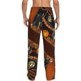 thumbnail image 6 of Mens Pajama Pants, Halloween Decoration Soft Sleep & Lounge Pants for Men, Cuteness Casual PJ Bottoms Pants with Pockets, 6 of 7