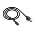 thumbnail image 4 of onn 6ft Lightning to USB Charging Cable, Soft Touch Material, MFI Certified, Black - Compatible with iPhone 14/13/12/11/X/XR/XS/8/7/6/5, iPad, Airpods and more, 4 of 6