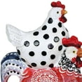 thumbnail image 5 of Exhart Stacked Farmhouse Chickens Garden Statue, 12 inch, Resin, Multicolor, 5 of 7