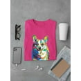 thumbnail image 3 of Colorful Welsh Corgi Sprinting T-Shirt Men -Image by Shutterstock, Male Small, 3 of 4