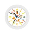 thumbnail image 2 of Bonito reloj de pared DIY, adorno de pegatinas que no hace tictac, para niños, decoración del hogar, sa de estar, sa de juegos, au EstiloE perfecl Relojes de pared, 2 of 8