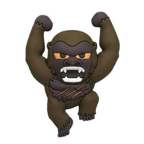 Monogram Godzilla 3D Figural Bag Clip Godzilla Vs. Kong Kong Keychain (No Packaging)