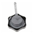thumbnail image 3 of KarParts360 For Navistar LoneStar 2014-2021 Power Steering Reservoir Cap | Plastic | Screw On Attachment Type | Black Color | 2.3 Inches Diameter | Dipstick Included | Replacement For 2507059C1, 3 of 5