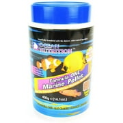 Ocean Nutrition Formula One Marine Pellets: Color-Enhancing, High-Protein Fish Food with Garlic Krill for Tropical Marine Fish